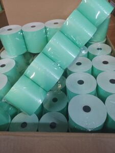 80x80mm Green Thermal Receipt Cash Register -24 Rolls