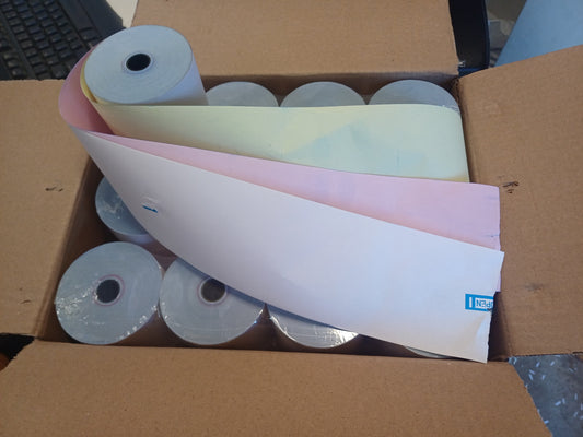 76x76-3Ply Ncr Paper Roll-24/ Carton