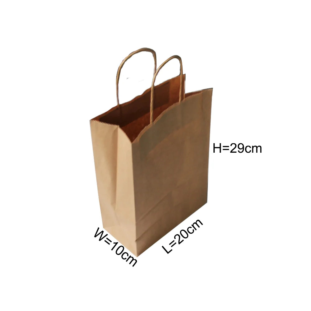 Retail Kraft Bag Junior (101-J) 20x10x29cm